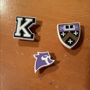 Kenyon College Croc Jibbitz Set